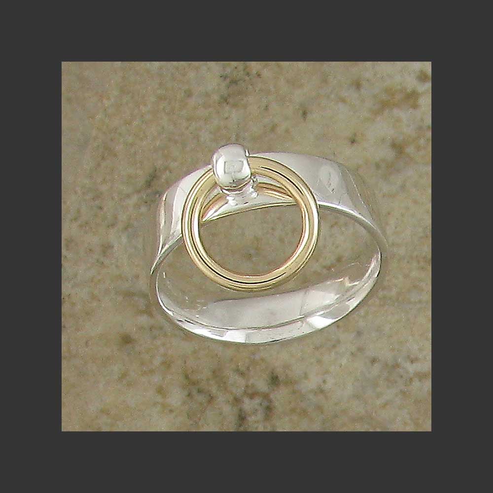 Collar Rings  based upon the STORY OF O RINGS made in sterling silver